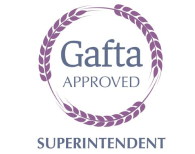 Logo of GAFTA, which AmSpec is a member of / accredited by.