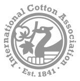 Logo of International Cotton Association, which AmSpec is a member of / accredited by.