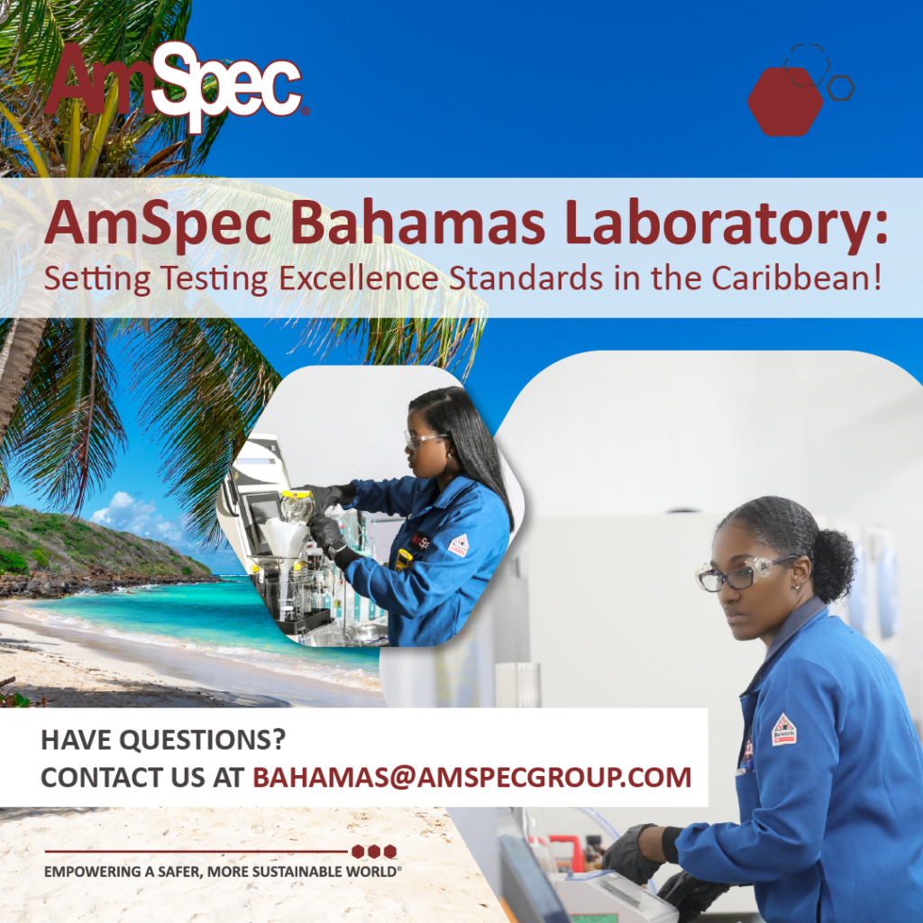 Amspec AmSpec Bahamas Laboratory: Setting Testing Excellence Standards in the Caribbean 1 Amspec BahamasGraphic 01