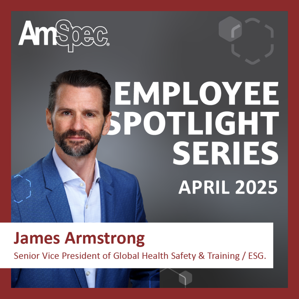 Amspec Employee Spotlight James