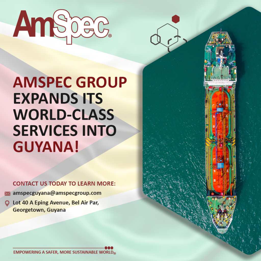 Amspec Guyana launch post