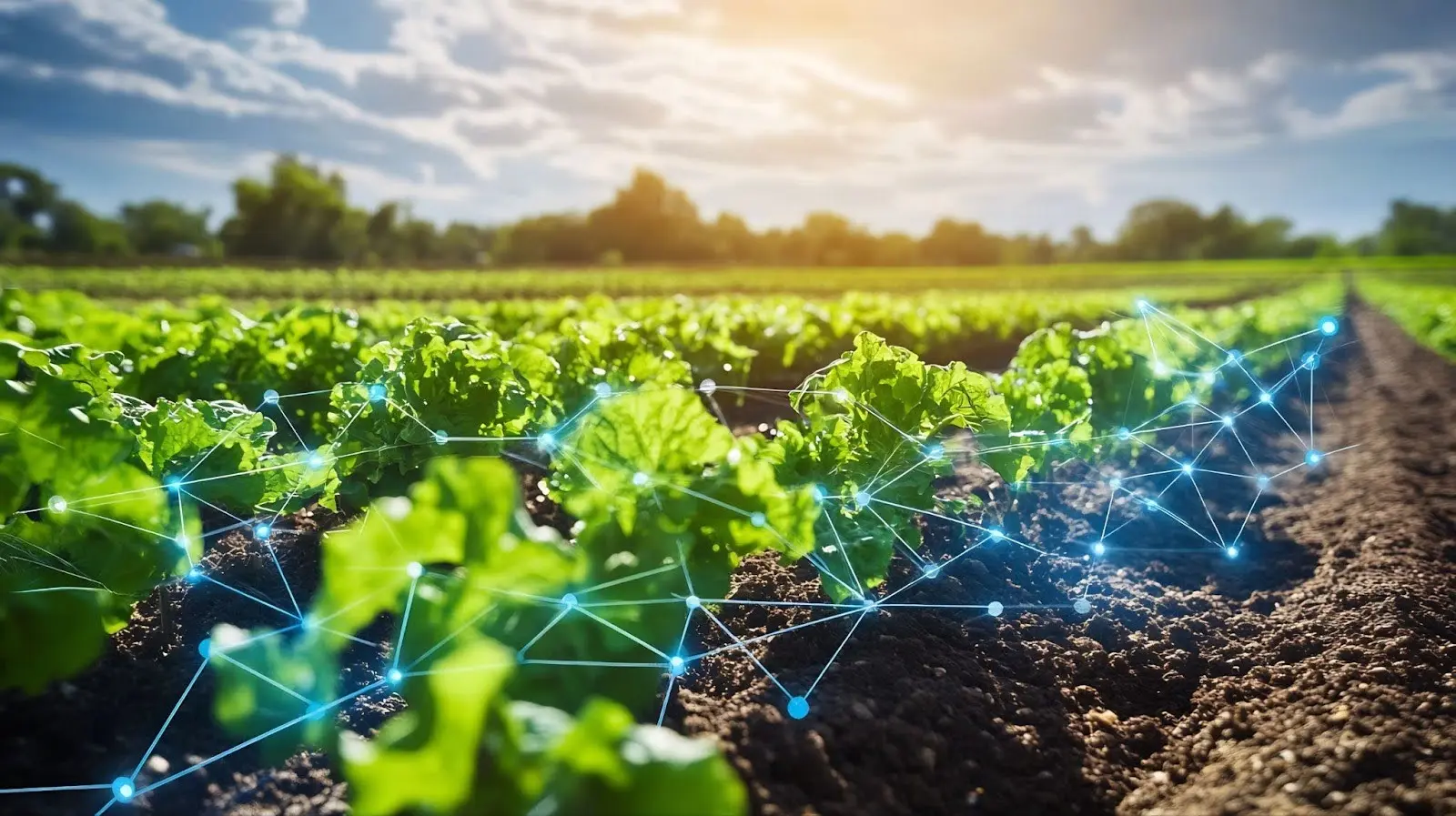 Agriculture technology ensuring traceability in the food supply chain.