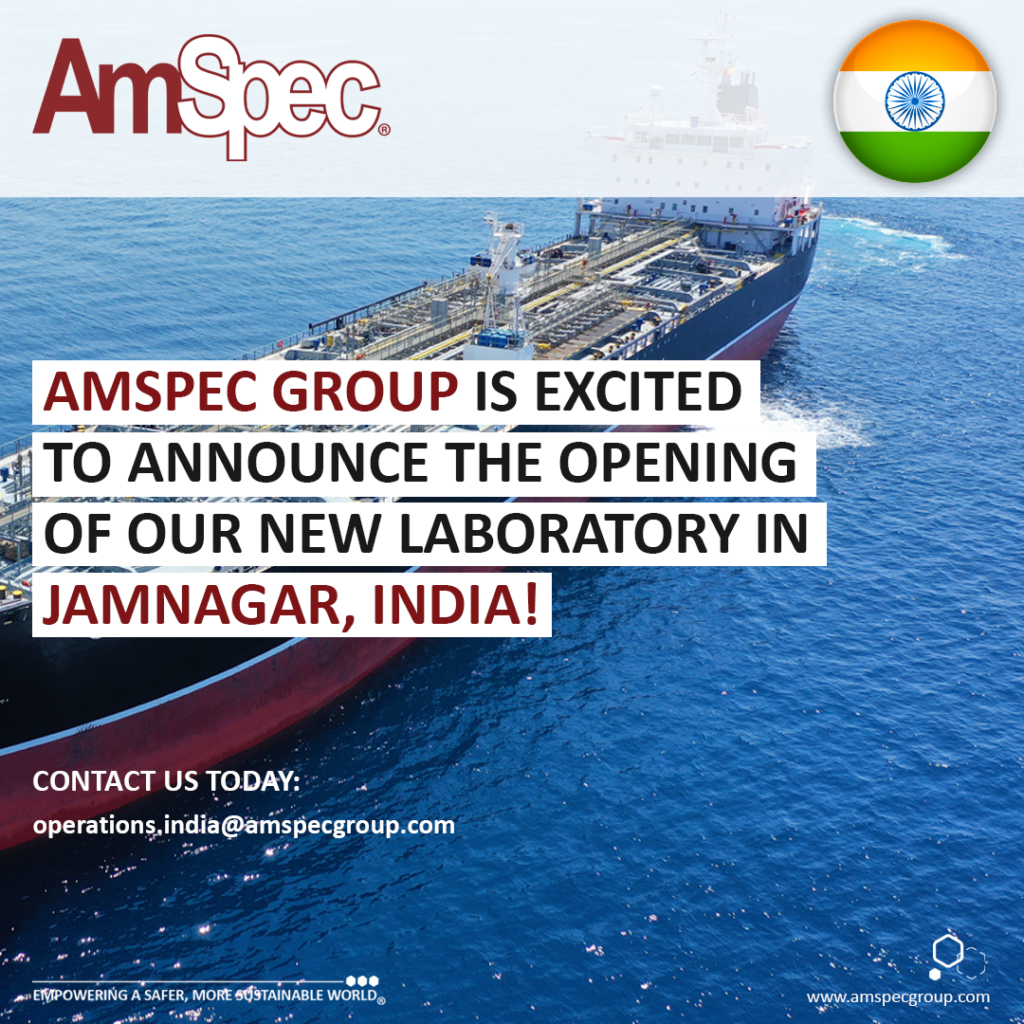 Amspec AmSpec Group Launches Petroleum Testing Laboratory in Jamnagar, India 1 Amspec India graphic 1