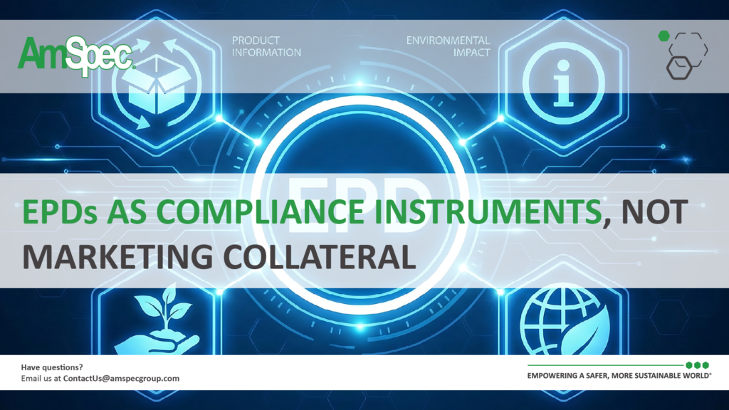 Amspec EPDs as Compliance Instruments, Not Marketing Collateral 1 Amspec Blog 01 1
