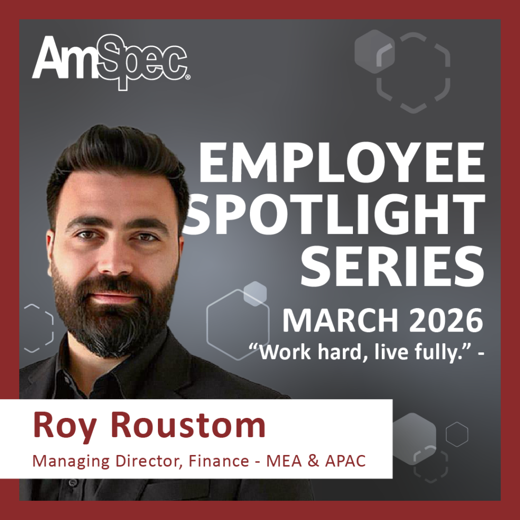 Amspec Employee Spotlight Roy
