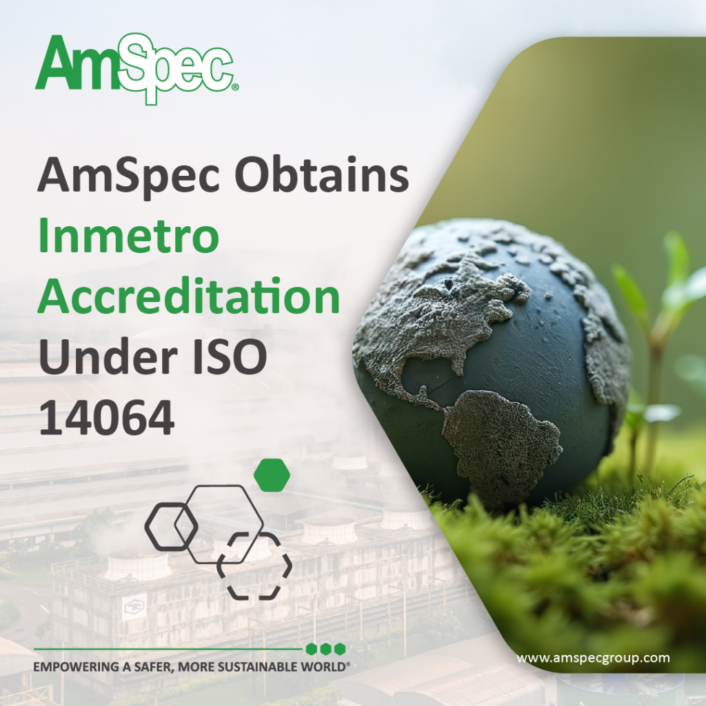Amspec AmSpec Obtains Inmetro Accreditation Under ISO 14064 1 Amspec InmetroCertGraphic
