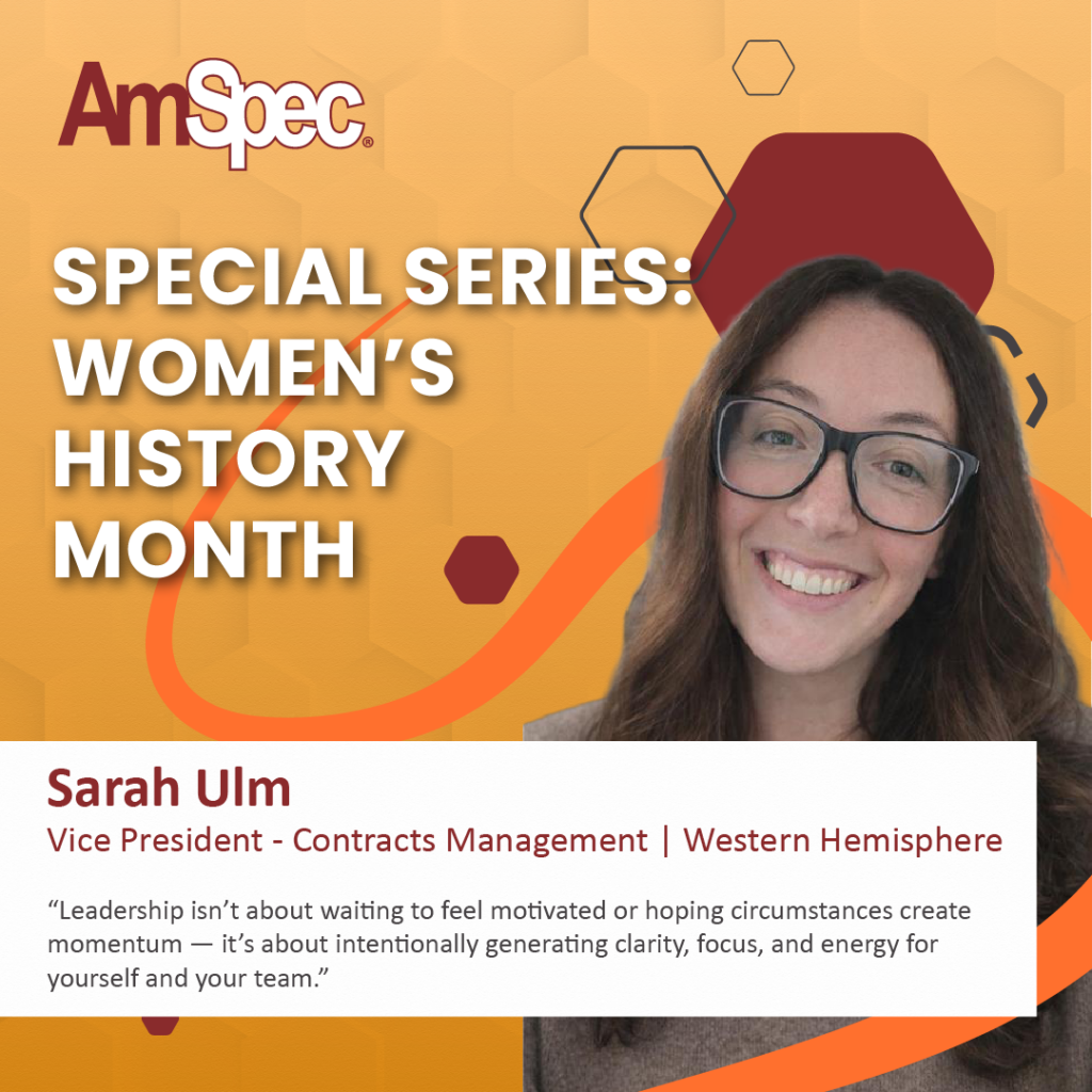 Amspec Women's History Month: Sarah Ulm 1 Amspec WomensDayGraphics 02