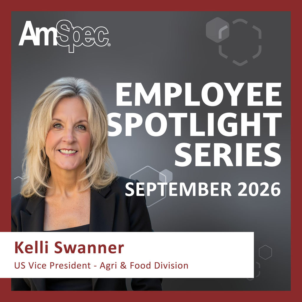 Amspec Employee Spotlight: Kelli Swanner – Vice President, U.S. Agri & Food Division 1 Amspec Employee Spotlight Kelli S. 01